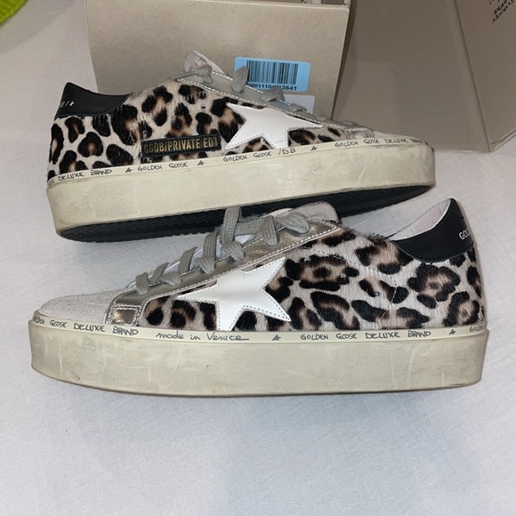 Women’s Golden Goose Hi Star leopard size 36 - Picture 7 of 7